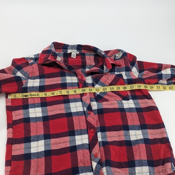Arizona Red Blue and White Flannel, vintage - Picture 4 of 8